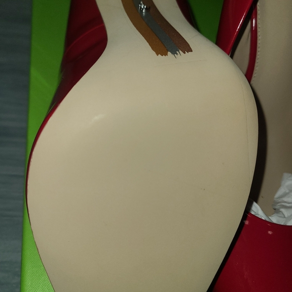 Sam Edelman Women's Hazel Ruby Red Pump new size 11 - Picture 8 of 8